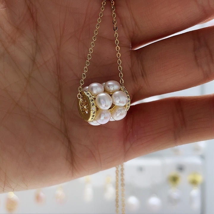 淡水珍珠颈饰未镶嵌