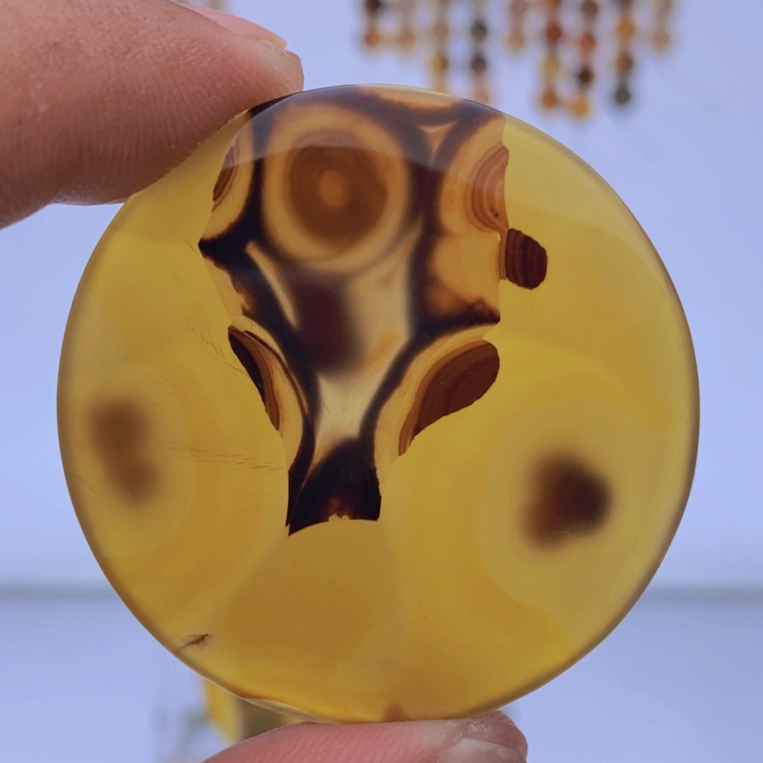 玛瑙/玉髓吊坠(不含链)未镶嵌魅**华