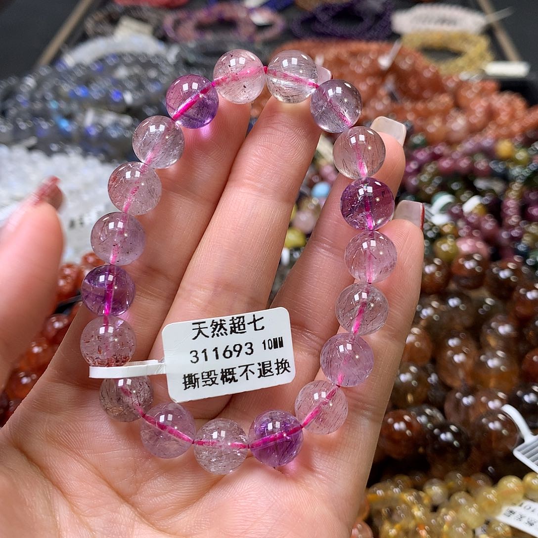 水晶手链未镶嵌，