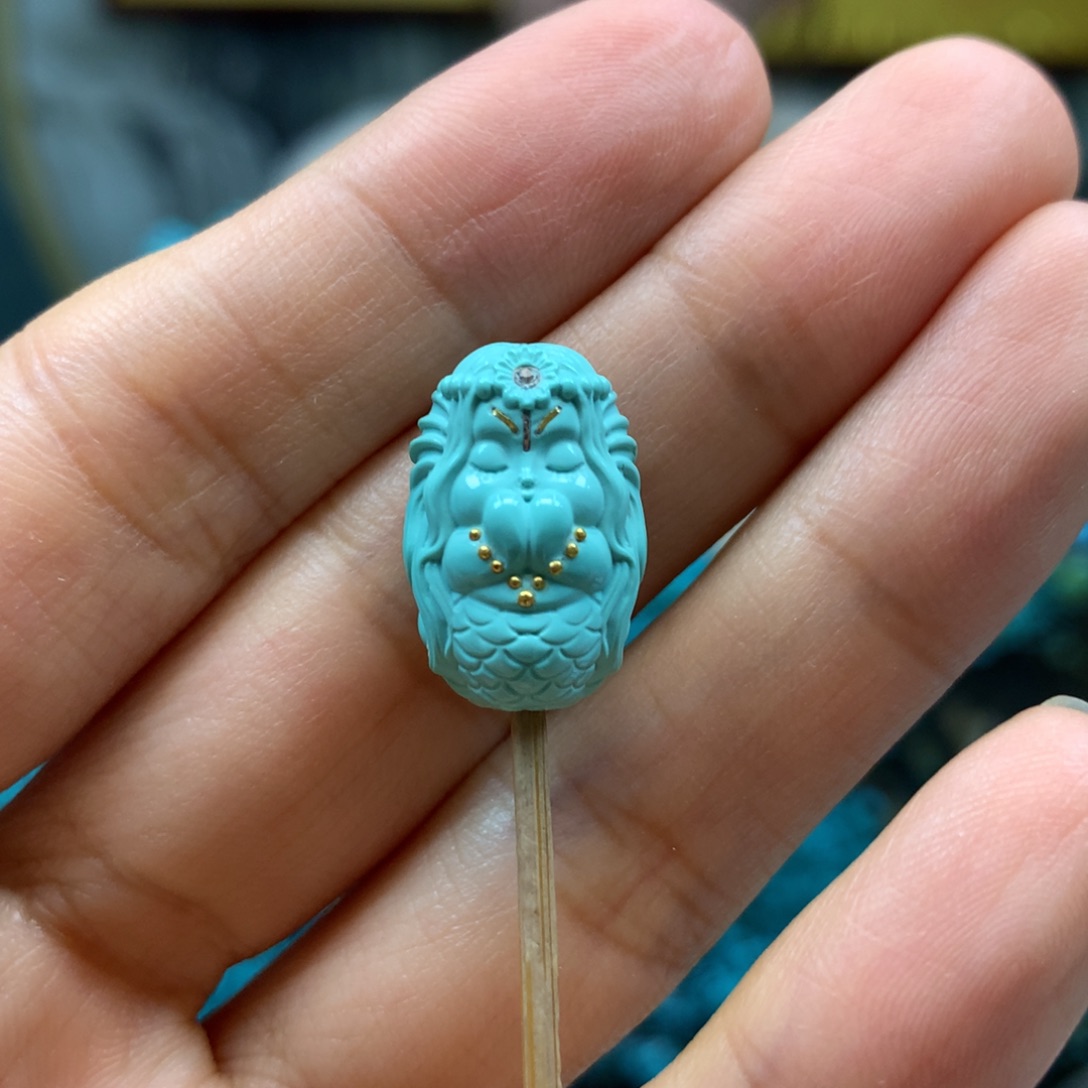 绿松石配饰未镶嵌