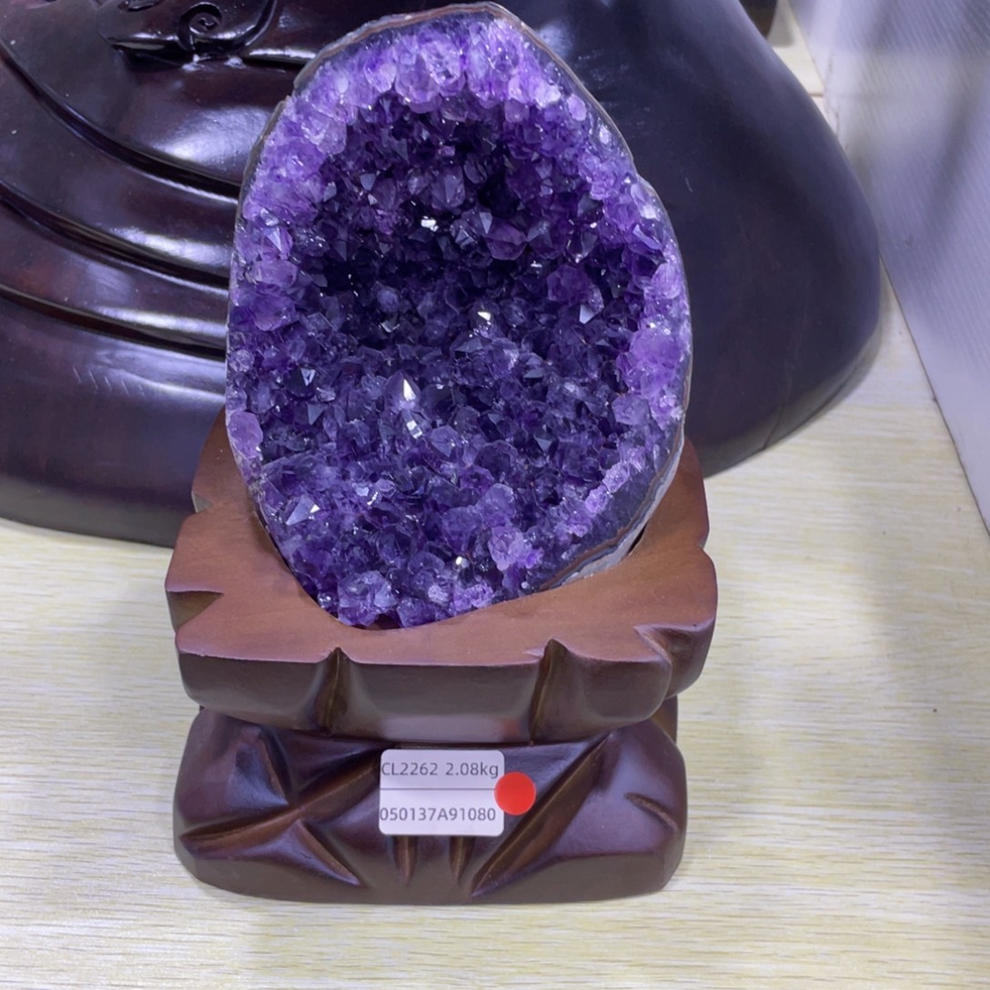 乌拉圭紫水晶摆件