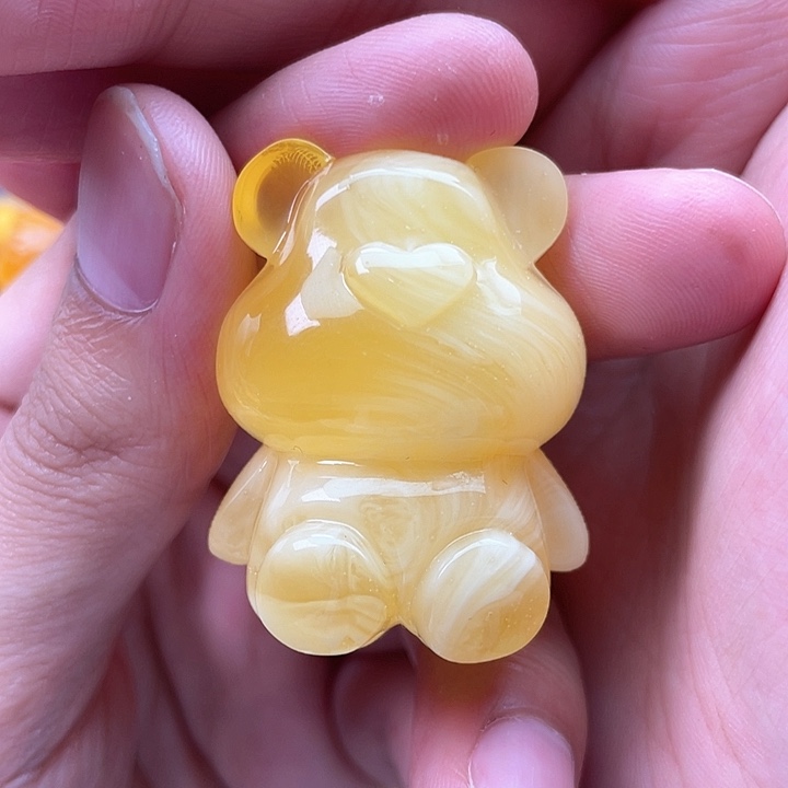 未镶嵌琥珀裸石蜜蜡