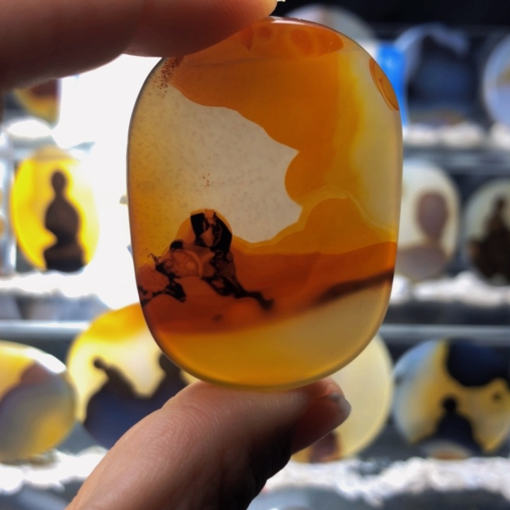 合金玛瑙/玉髓珠宝奇石146