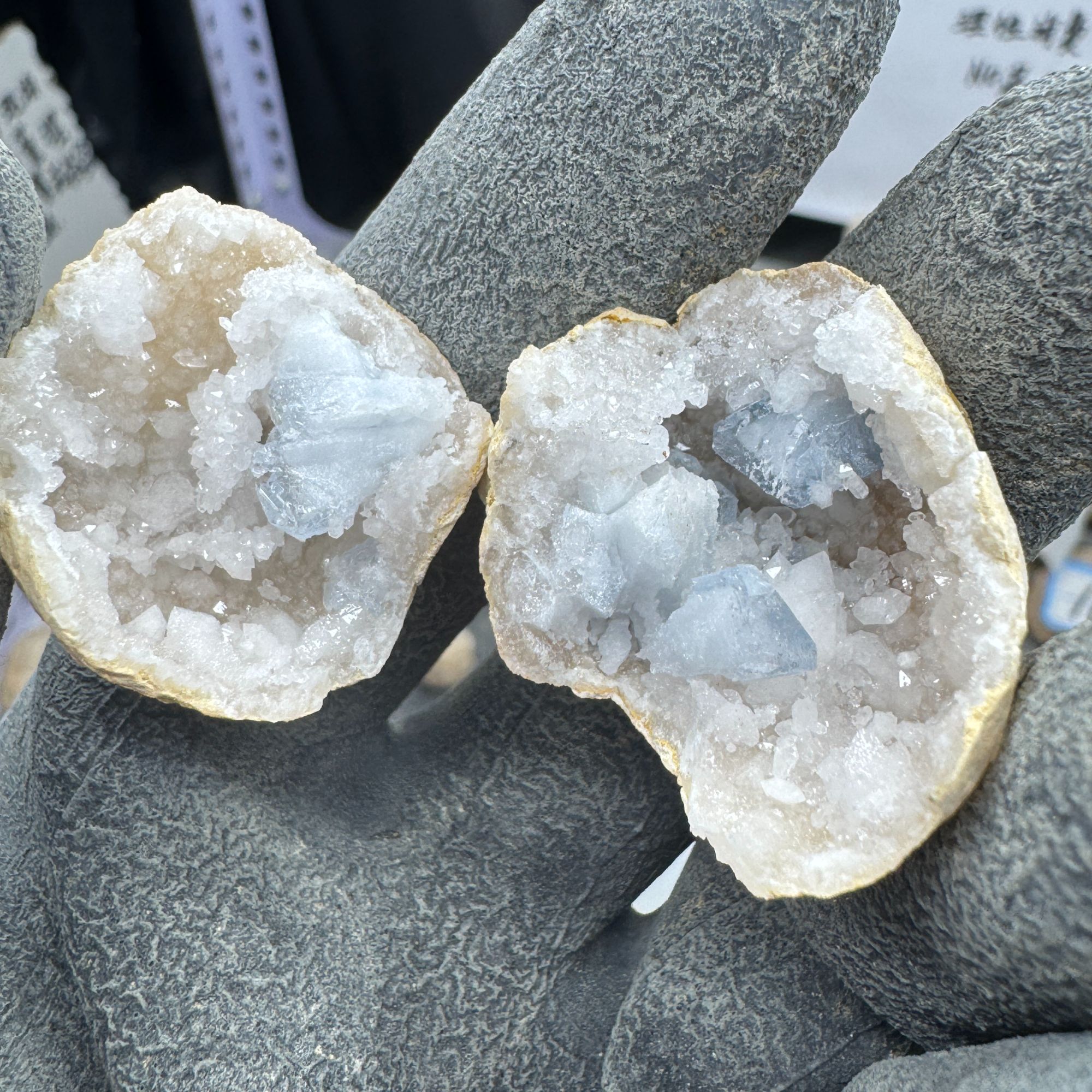 摩洛哥晶洞摆件香薰扩香鱼缸造景