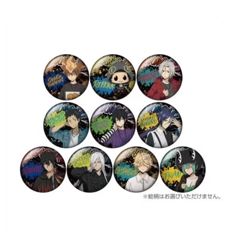 【家庭教师】 涉谷109快闪pop up场贩油漆系列 吧唧徽章（默认代拆）