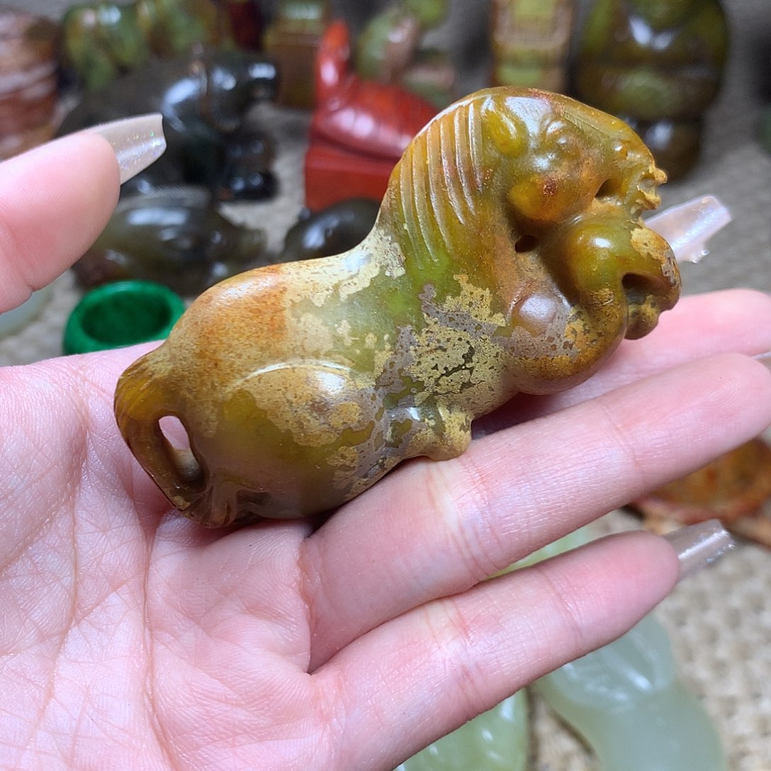白玉菩提吊坠挂件