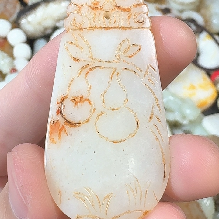 和田玉挂件未镶嵌