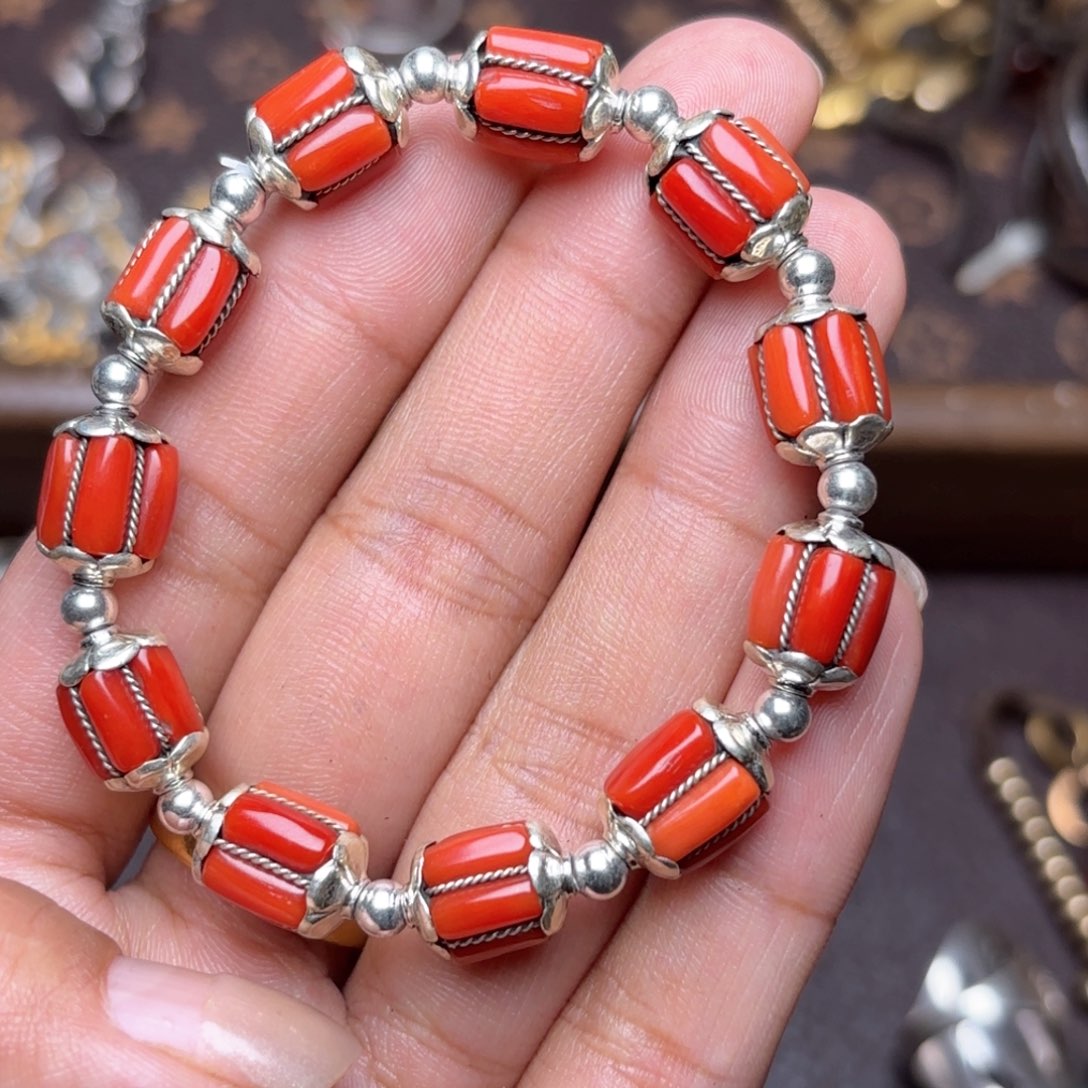 铜星月菩提吊坠项链