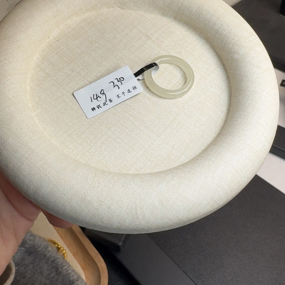 和田玉戒指未镶嵌S****哈