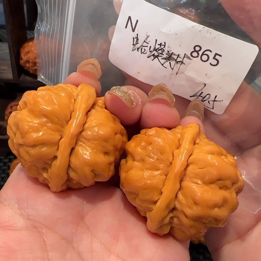 桃核吊坠A**稳蛤蟆头40精品865