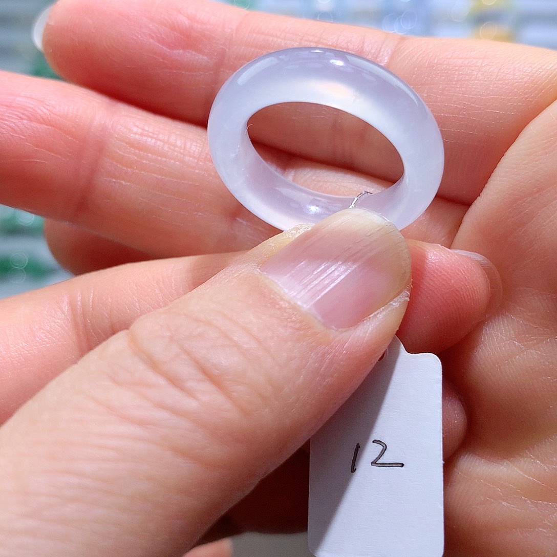 翡翠戒指未镶嵌12号