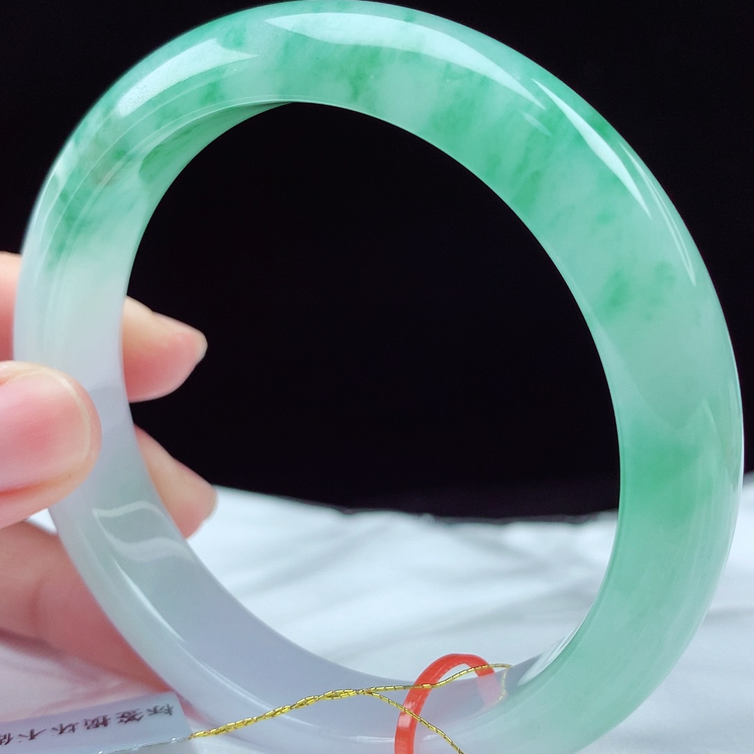 未镶嵌手镯翡翠58.5圈4389