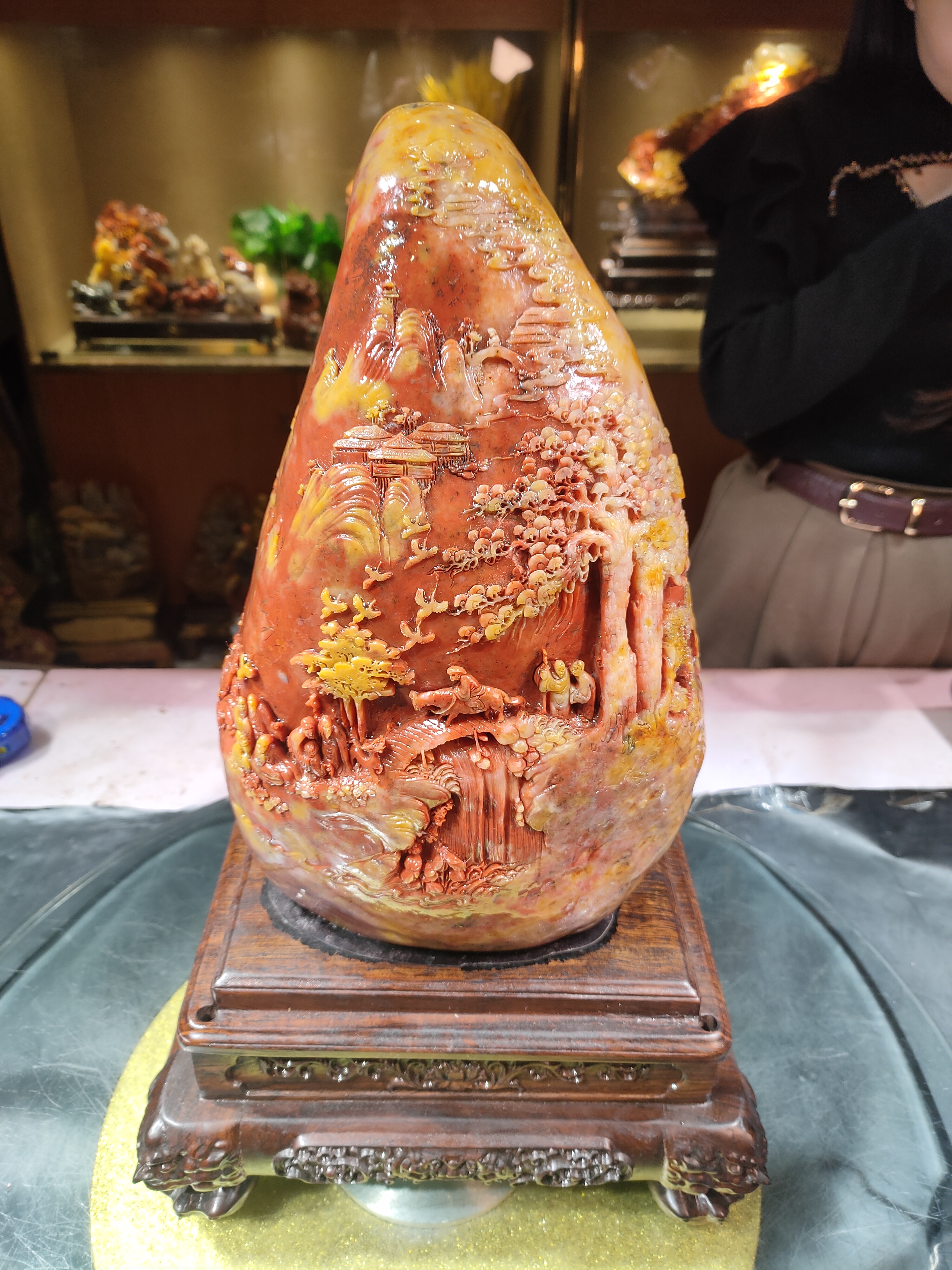 奇石摆件批发链接1号