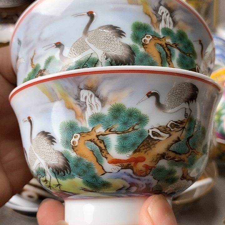 景德镇陶瓷藏式茶碗