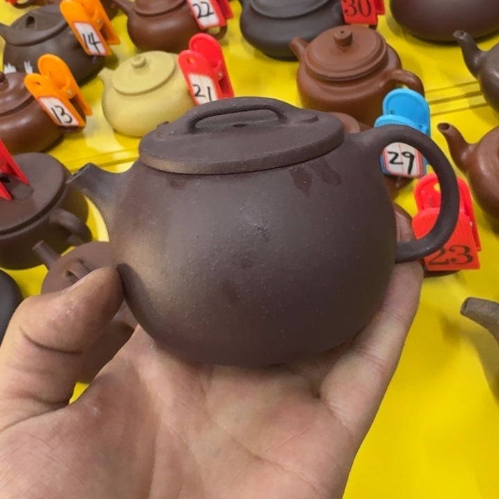 痞***东茶杯紫砂宜兴紫砂微瑕