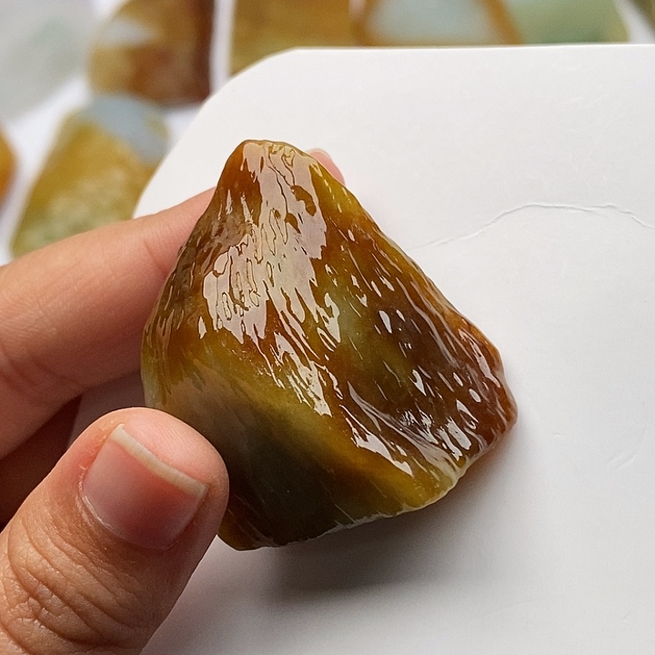 翡翠未镶嵌挂件天然翡翠A货