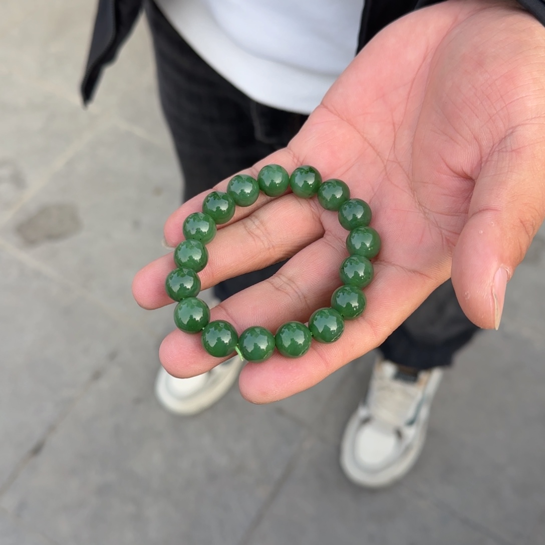 和田玉手链未镶嵌