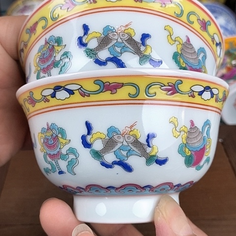 景德镇陶瓷藏式茶碗