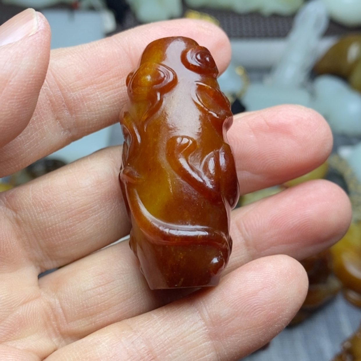 【闪购商品】和田玉（糖玉）颈饰未镶嵌