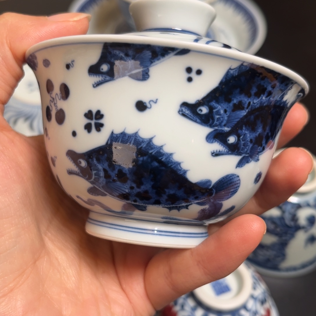 哈***尼志纯权贵鱼多多盖碗