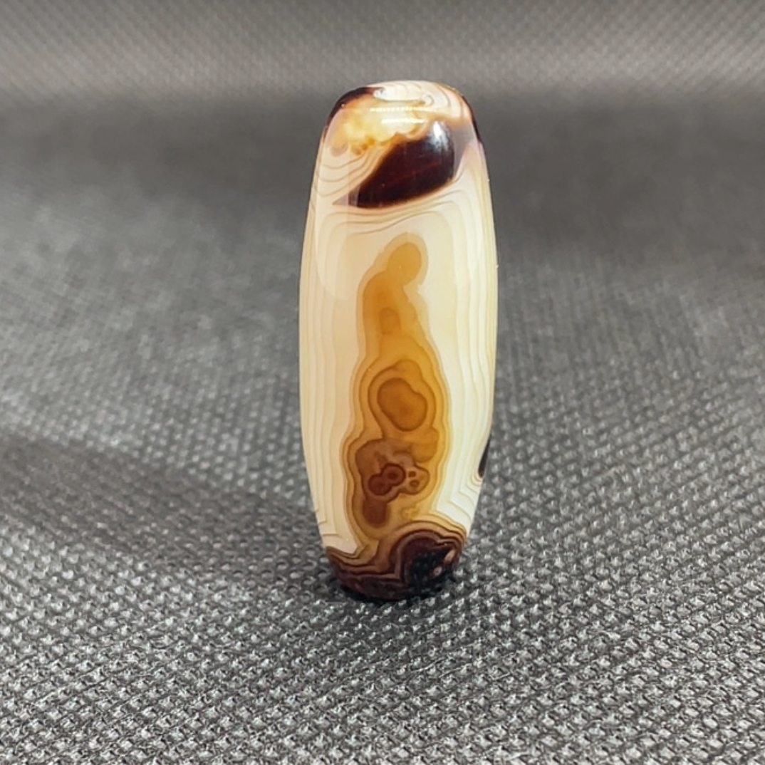 天然玛瑙人物悟道象形石