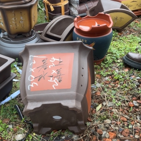 红陶紫砂花盆盆景盆栽