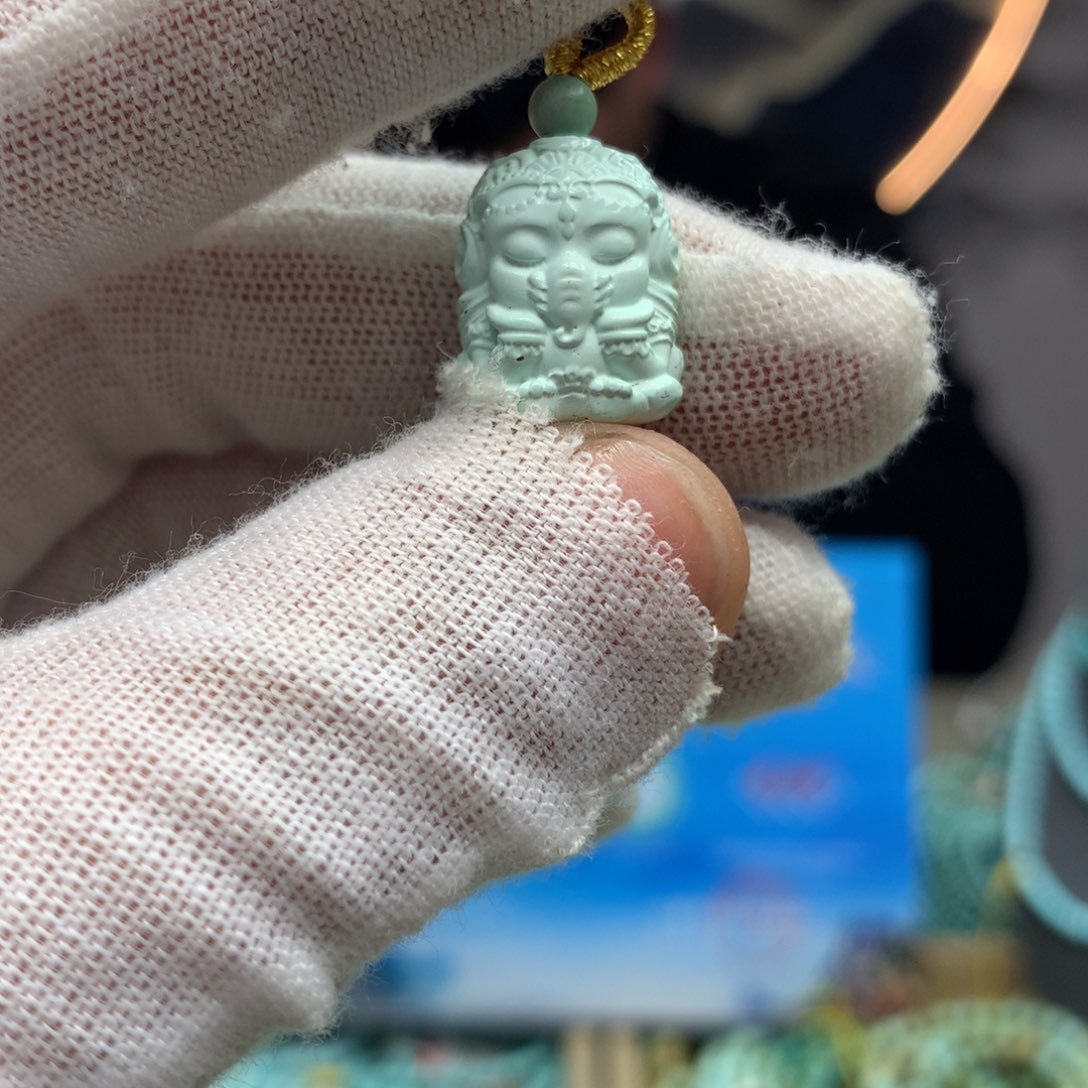 绿松石挂件未镶嵌