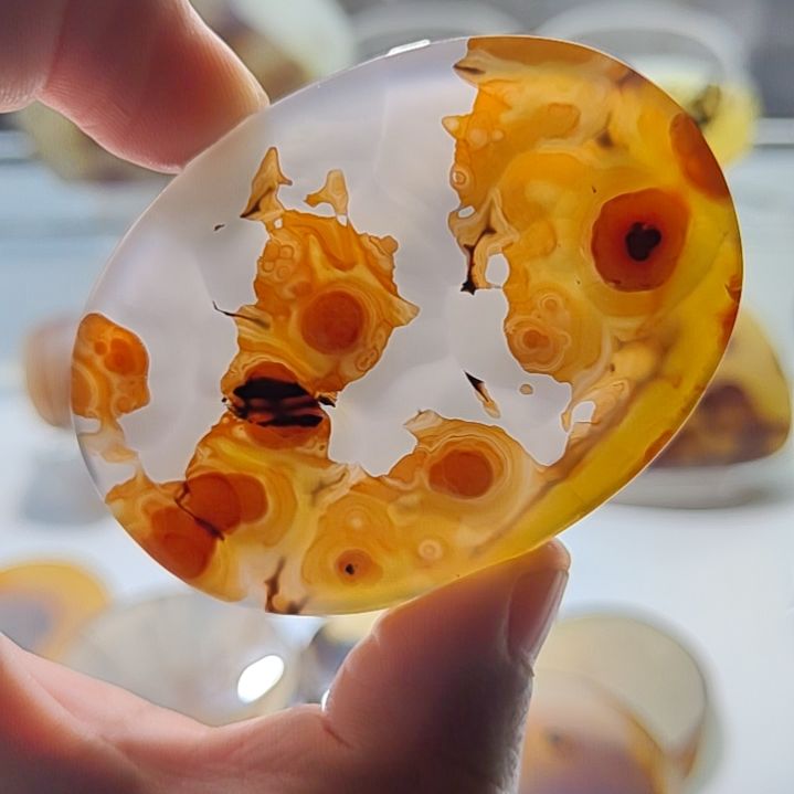 玛瑙/玉髓未镶嵌吊坠(不含链)89号