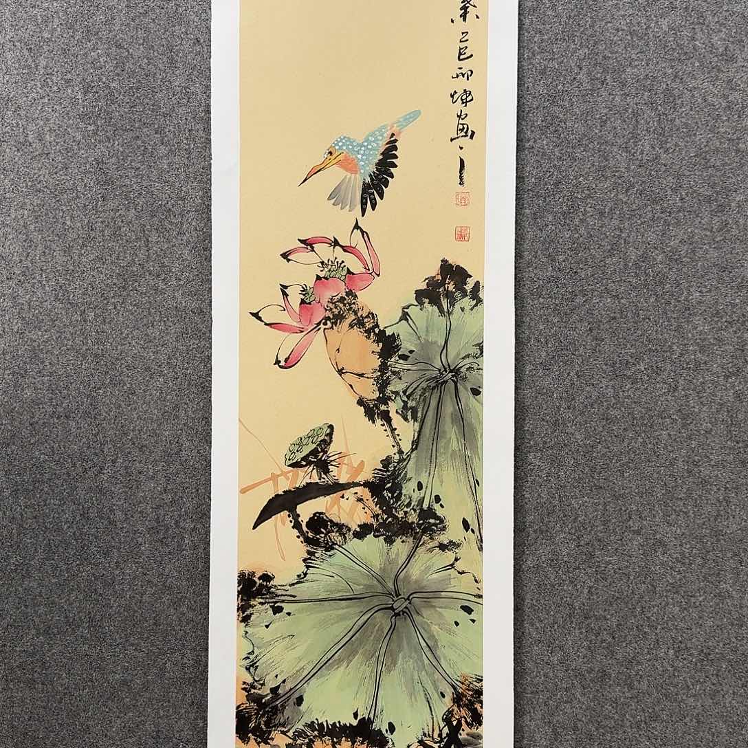 国画邢坤老师手绘作品