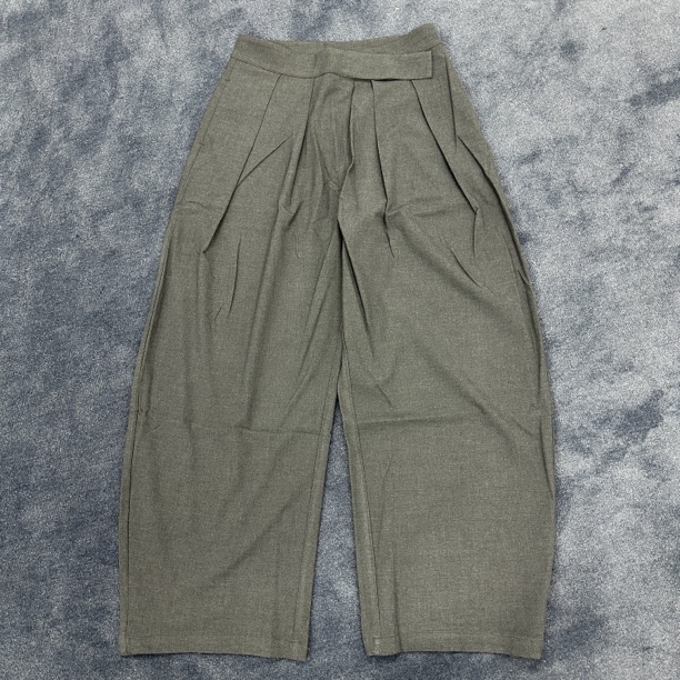 JIEJIEJIA-魔术贴褶皱西裤247321