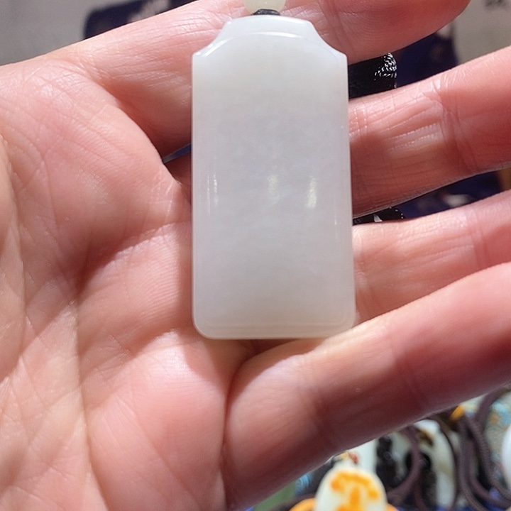 和田玉吊坠(不含链)未镶嵌精品