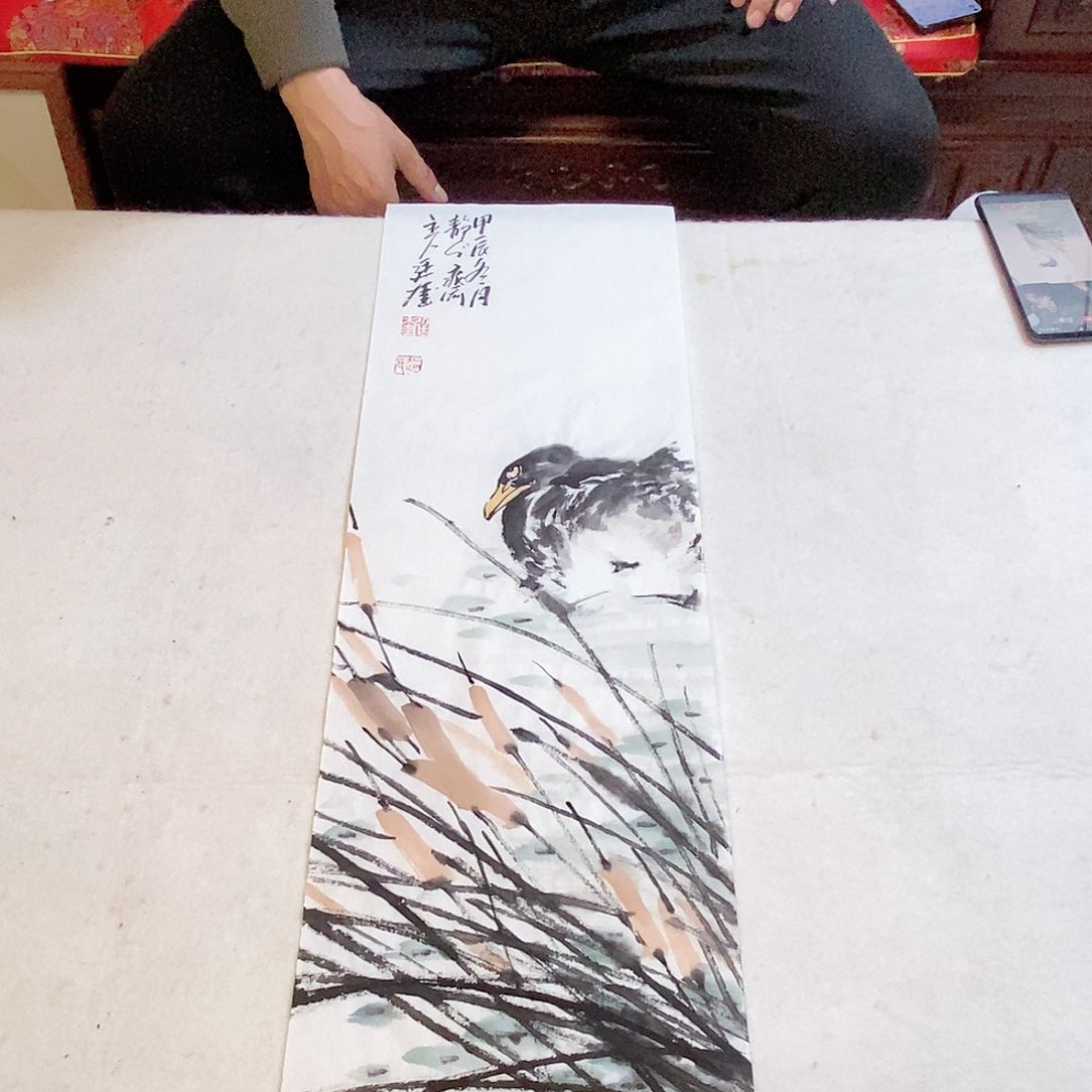 国画赵廷奎手绘写意画