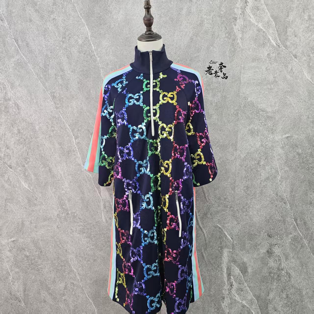 99新 GUCCI/古驰 海囤J/古驰裙子/M码/zy125001女装