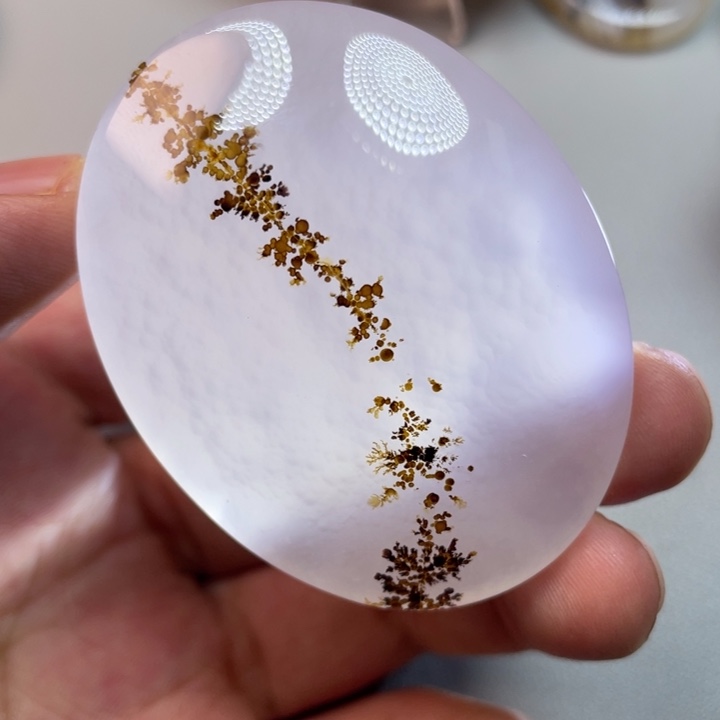 玛瑙/玉髓未镶嵌颈饰水***子