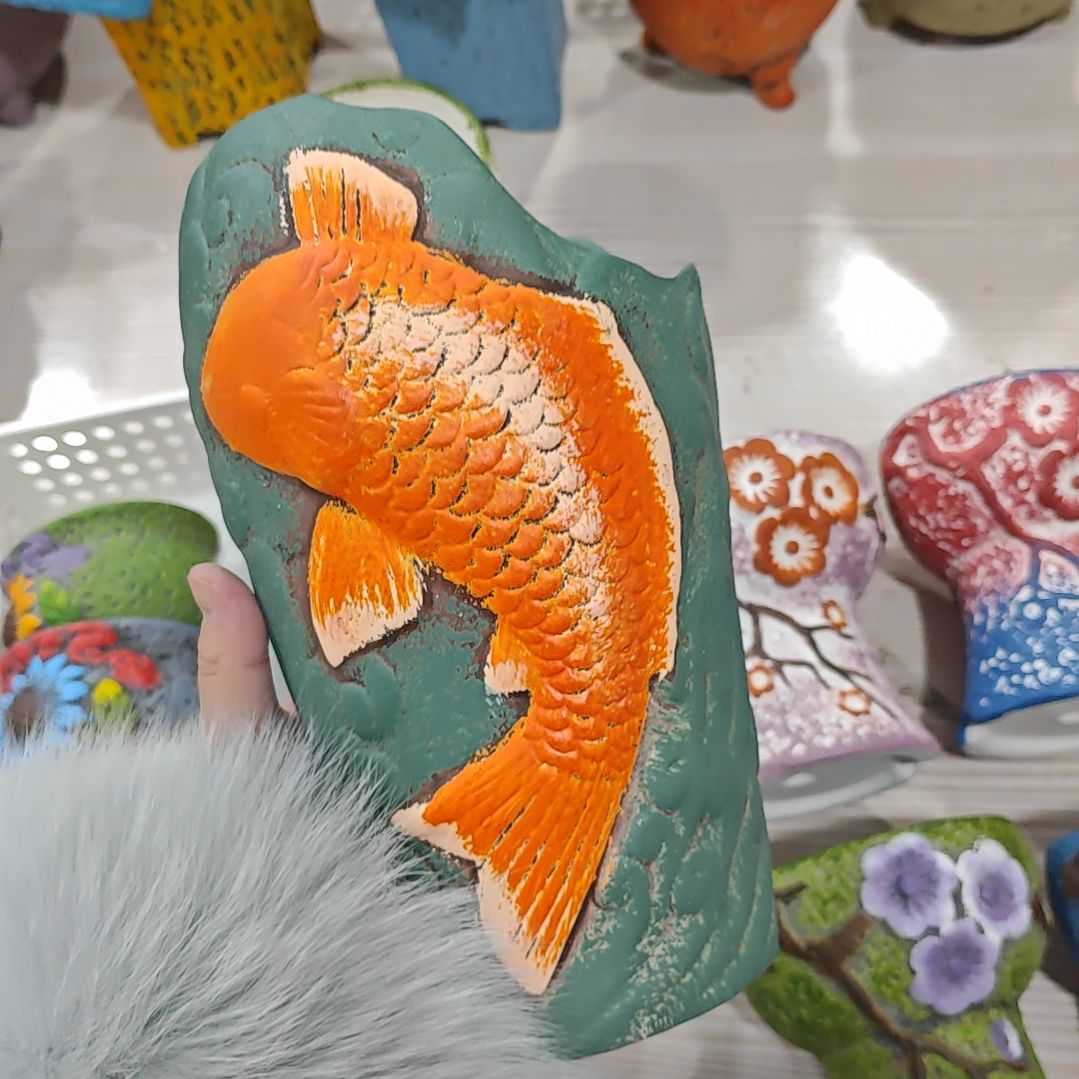 红陶吸水透气的白陶花盆凑满12发货