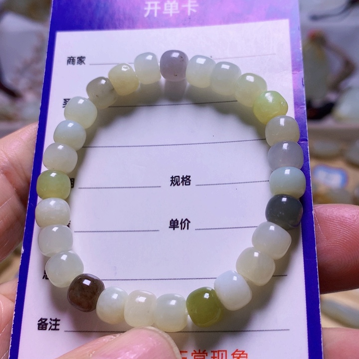 和田玉（白玉）手串未镶嵌