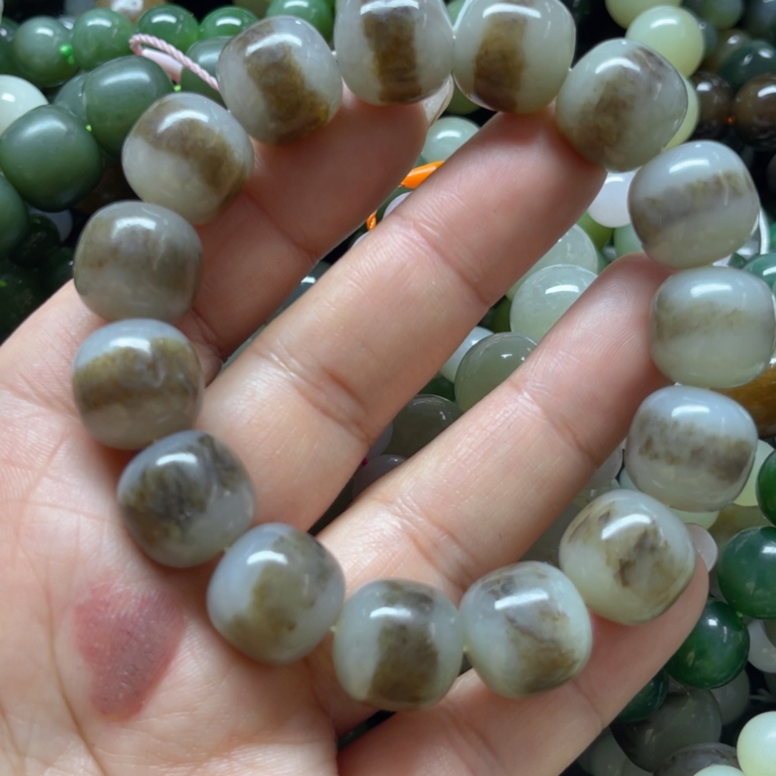 和田玉手链未镶嵌