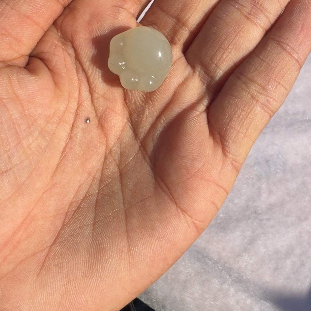 和田玉未镶嵌吊坠(不含链)