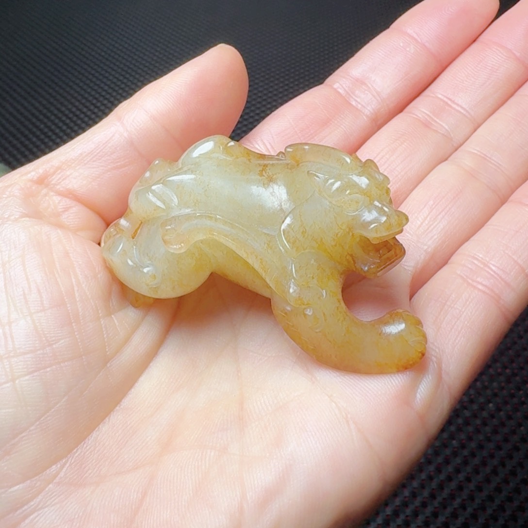 和田玉把件未镶嵌恒*