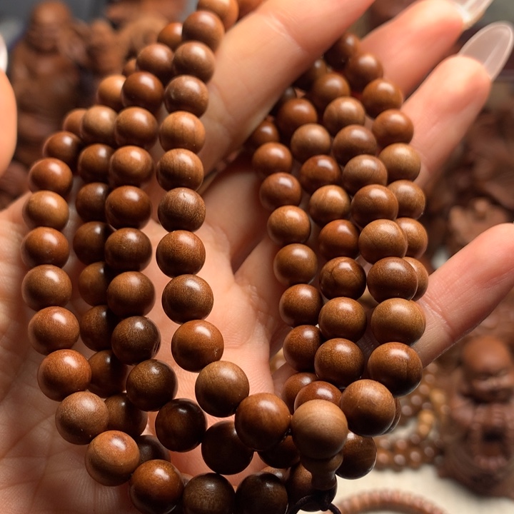 檀香木手串/手链老山檀木0.8