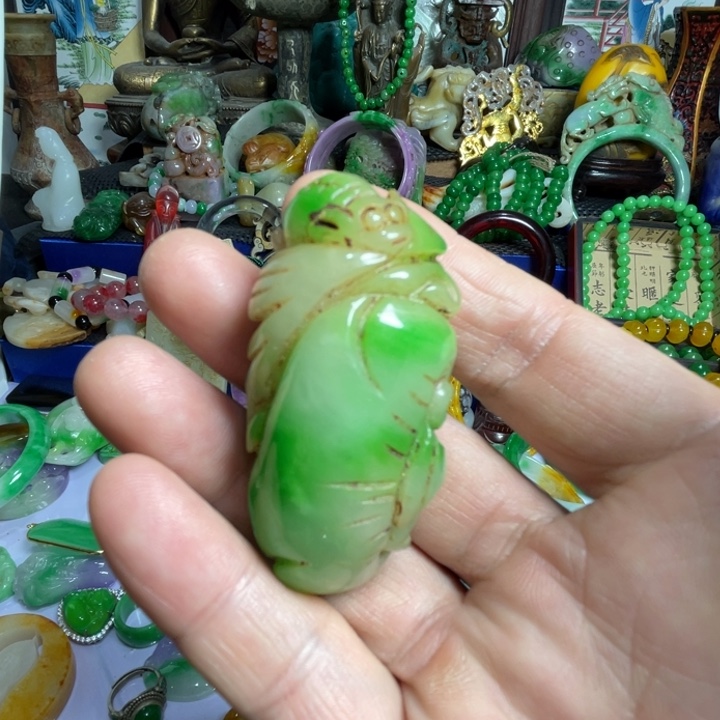 随***去把件滴血莲花菩提