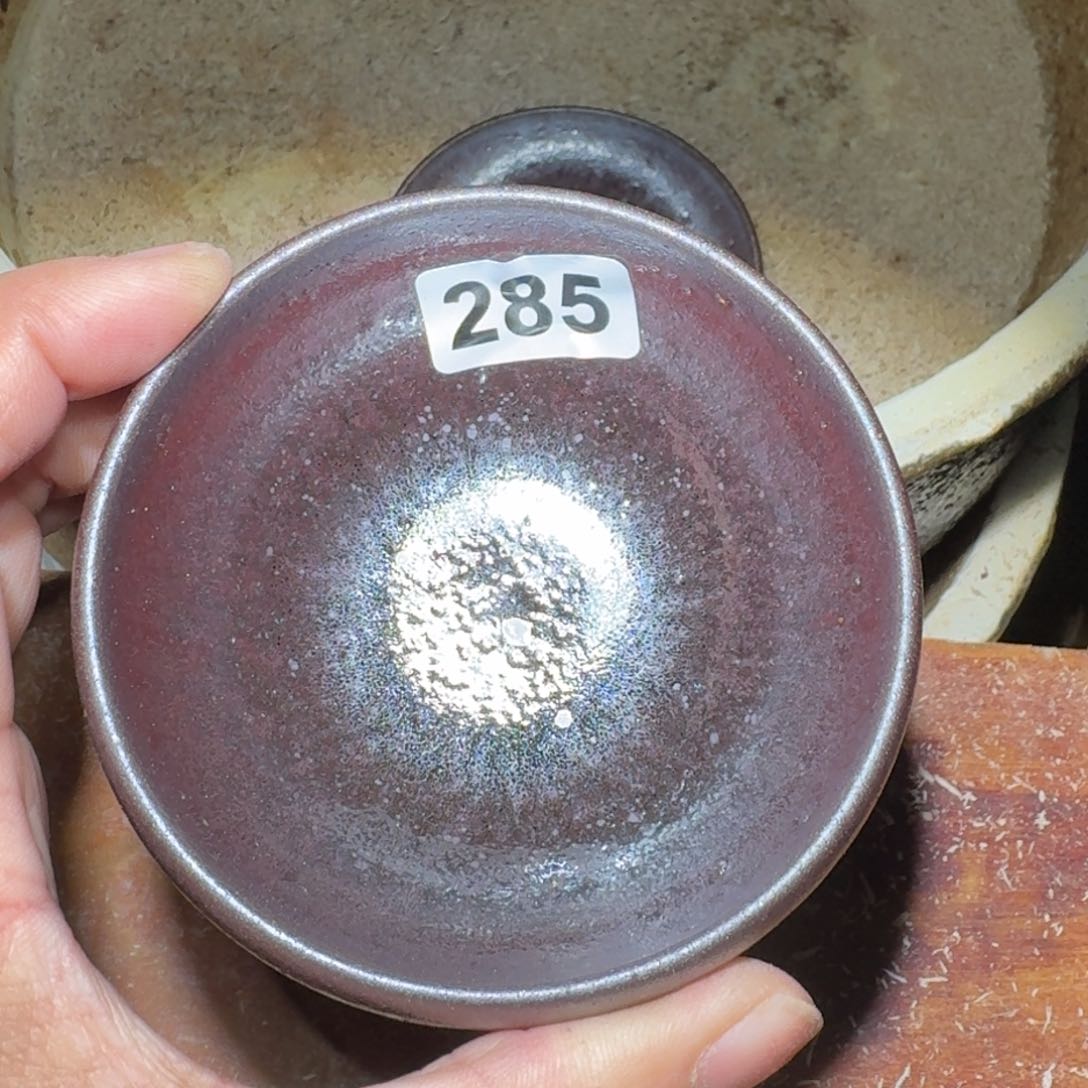 小雨茶盏，手工柴烧，