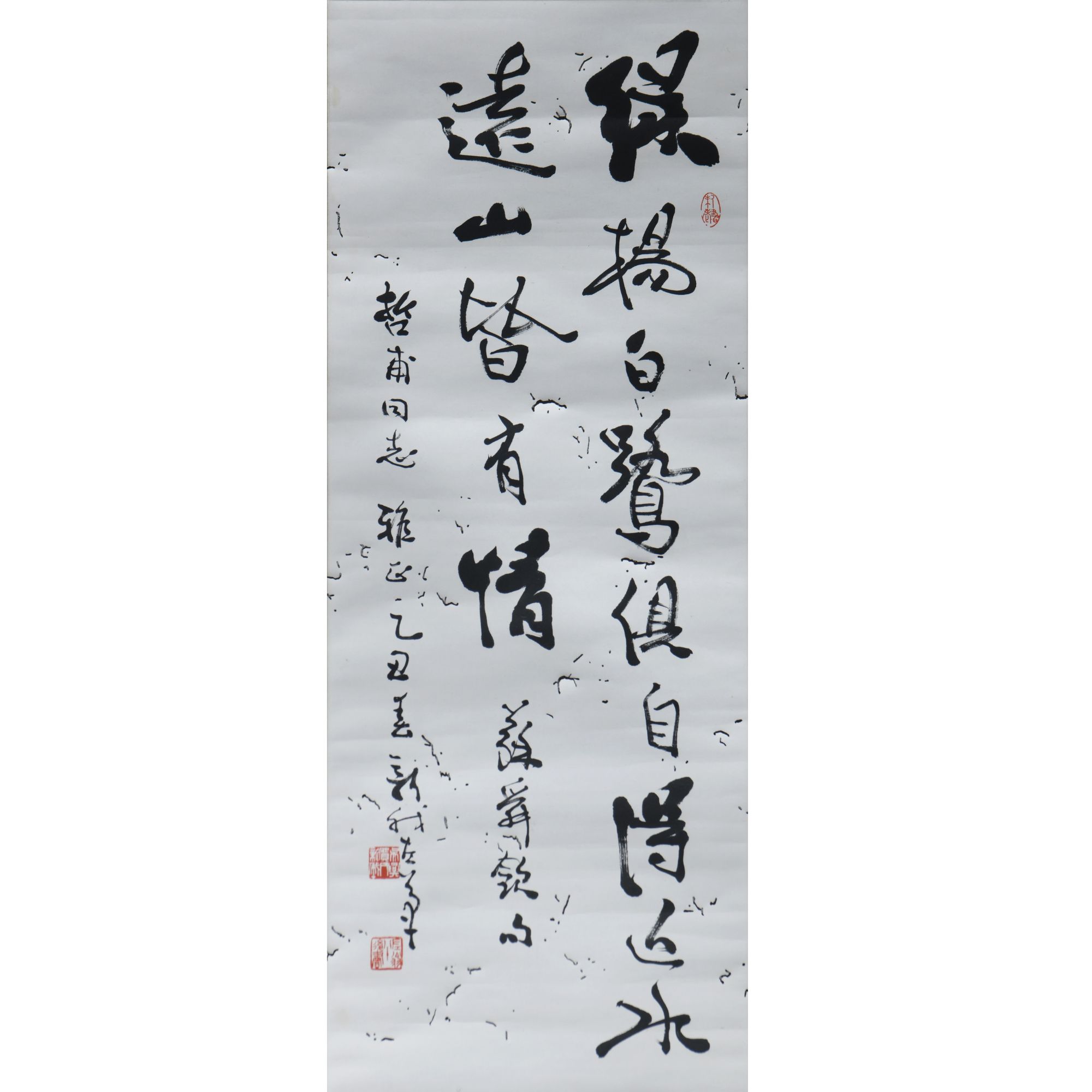 LOT.003费新我【书法】纸本立轴B0502-502预展