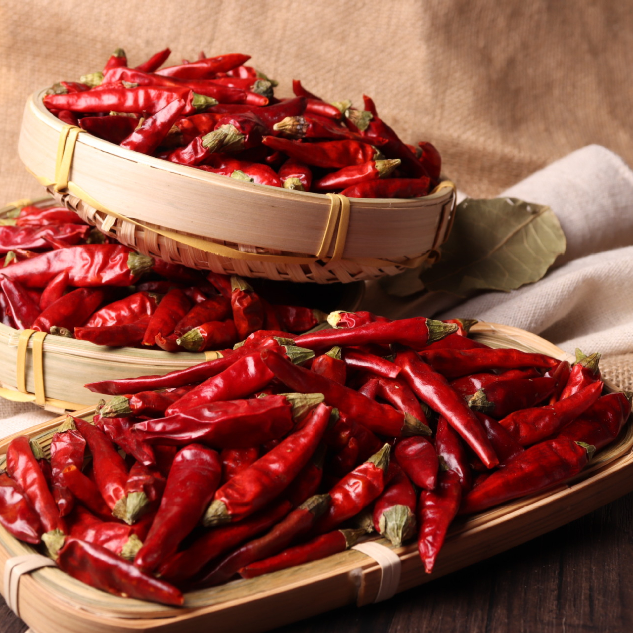 【阿飞专属】印度辣椒干辣椒魔鬼辣椒晒干红辣椒干辣椒段