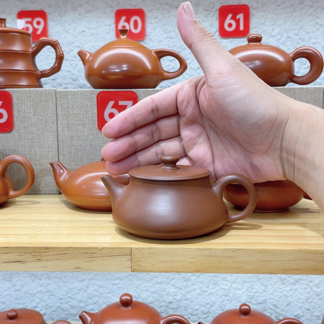 茶壶紫砂遇*超薄胎 潮州手拉壶