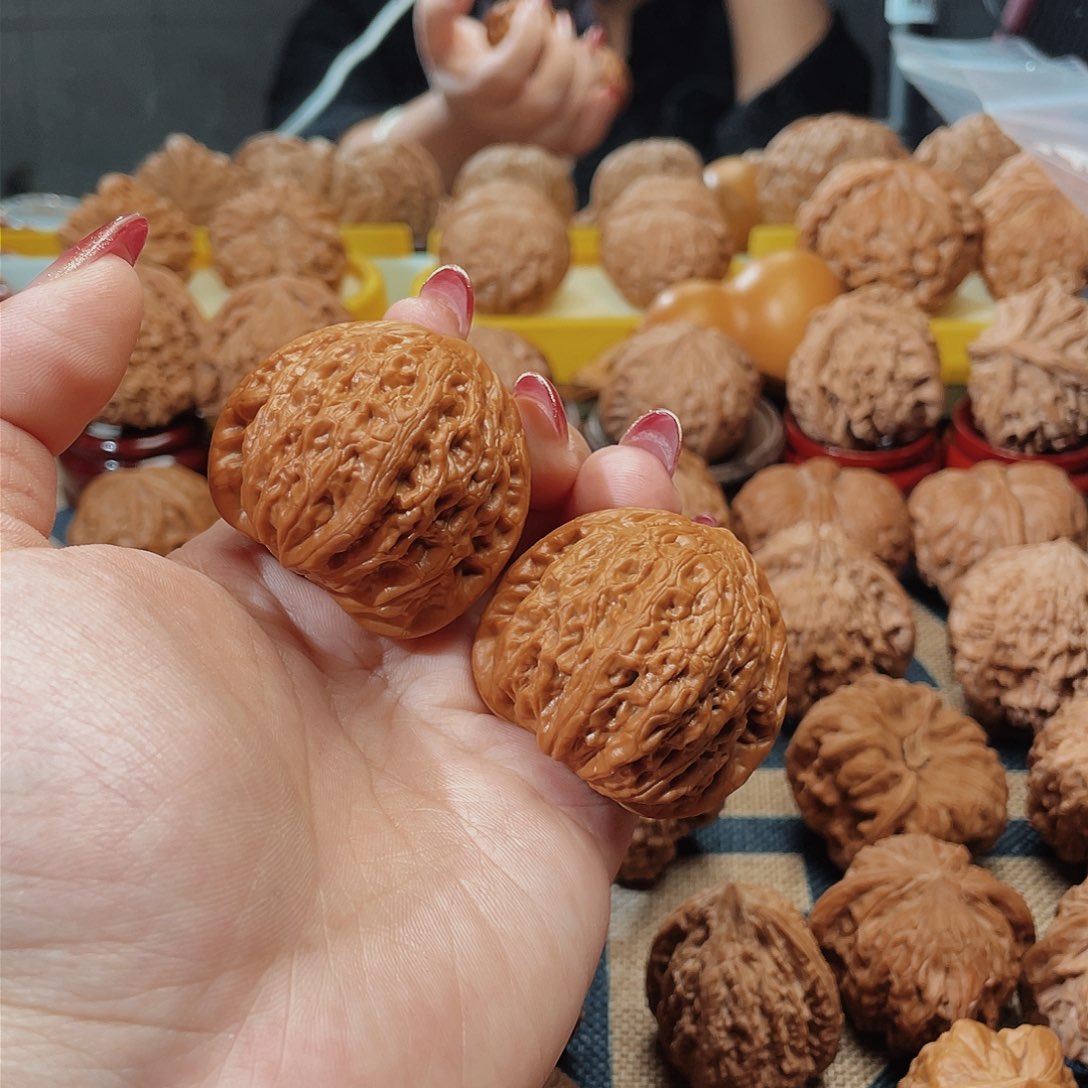 吊坠文玩核桃42三角锤6