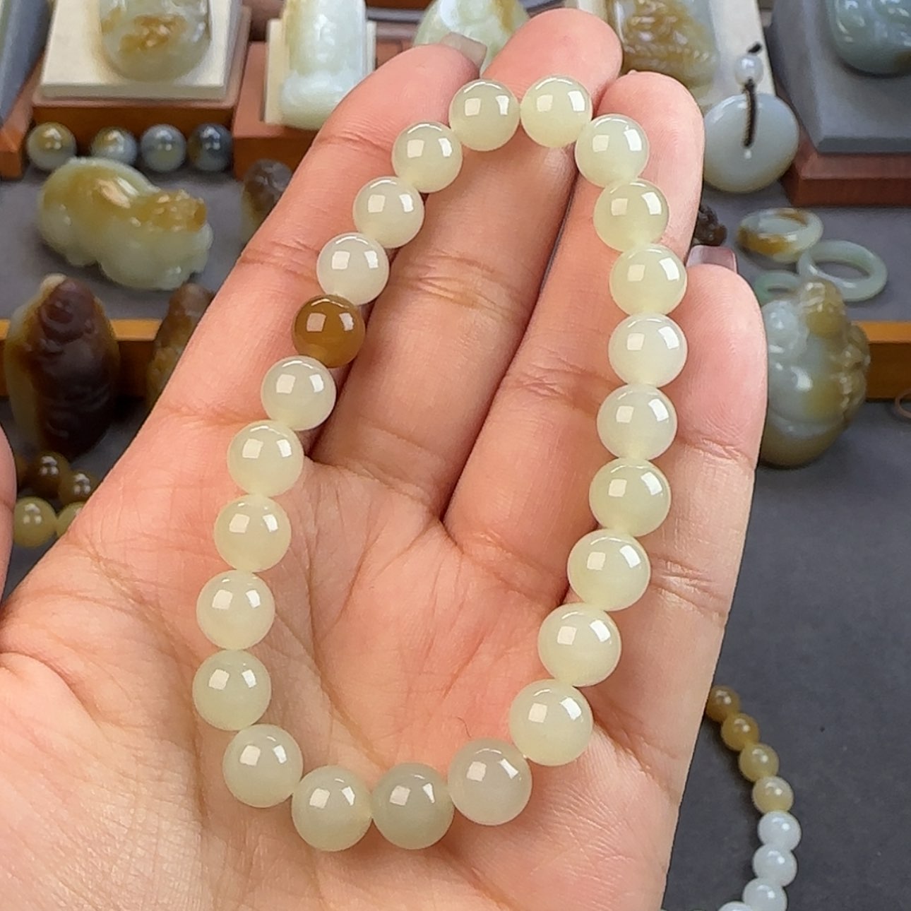 【闪购商品】和田玉手串未镶嵌