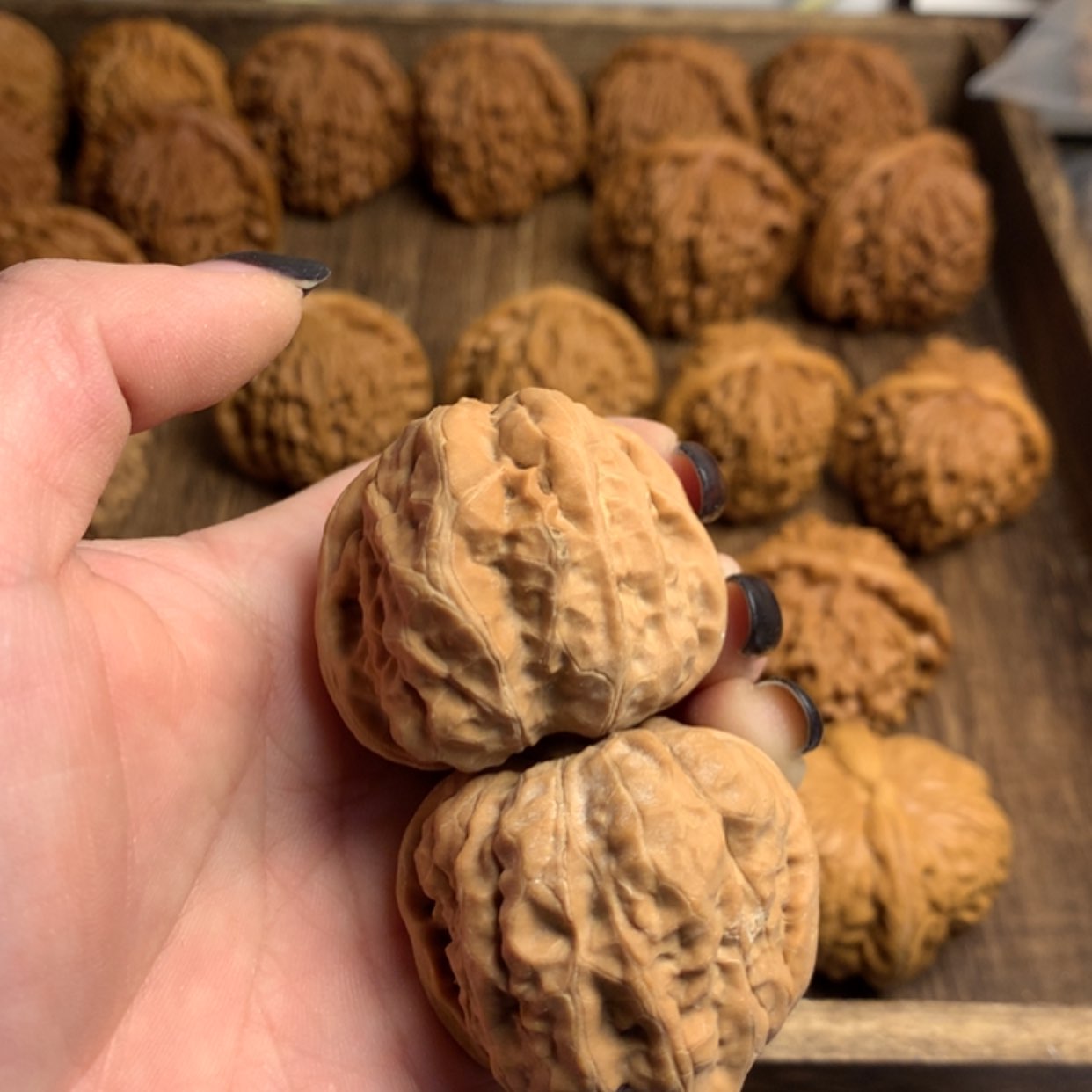 【闪购商品】文玩核桃吊坠岭*瑕疵