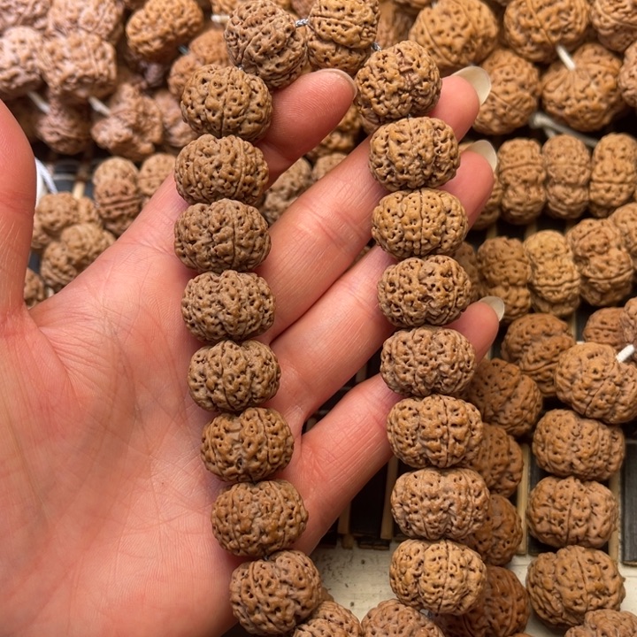 菩提尼泊尔大金刚爆肉梁龙牙梅花手持20