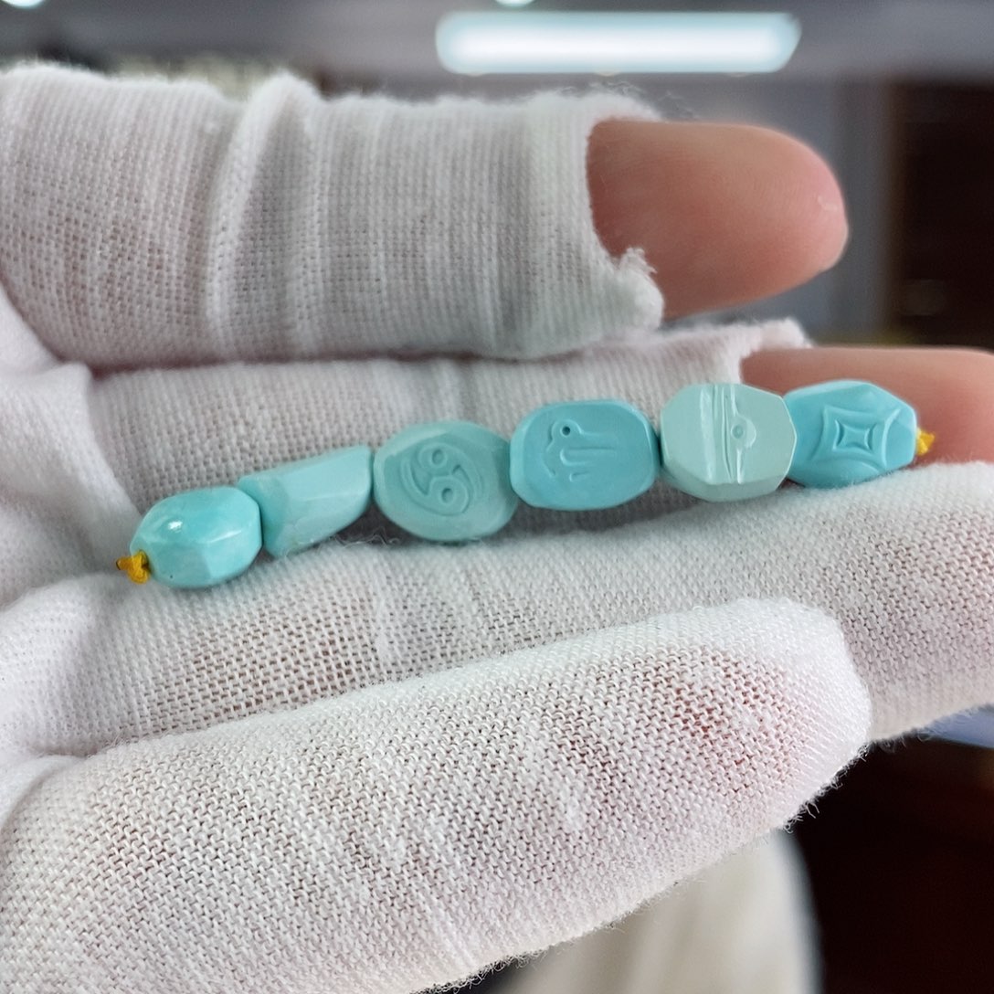 绿松石珠宝奇石未镶嵌